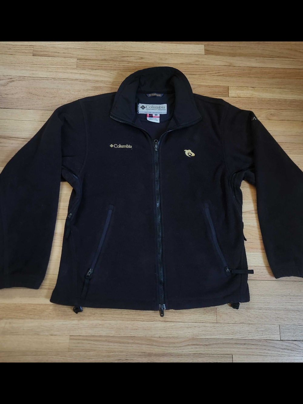 Columbia Black Full-Zip Fleece Jacket